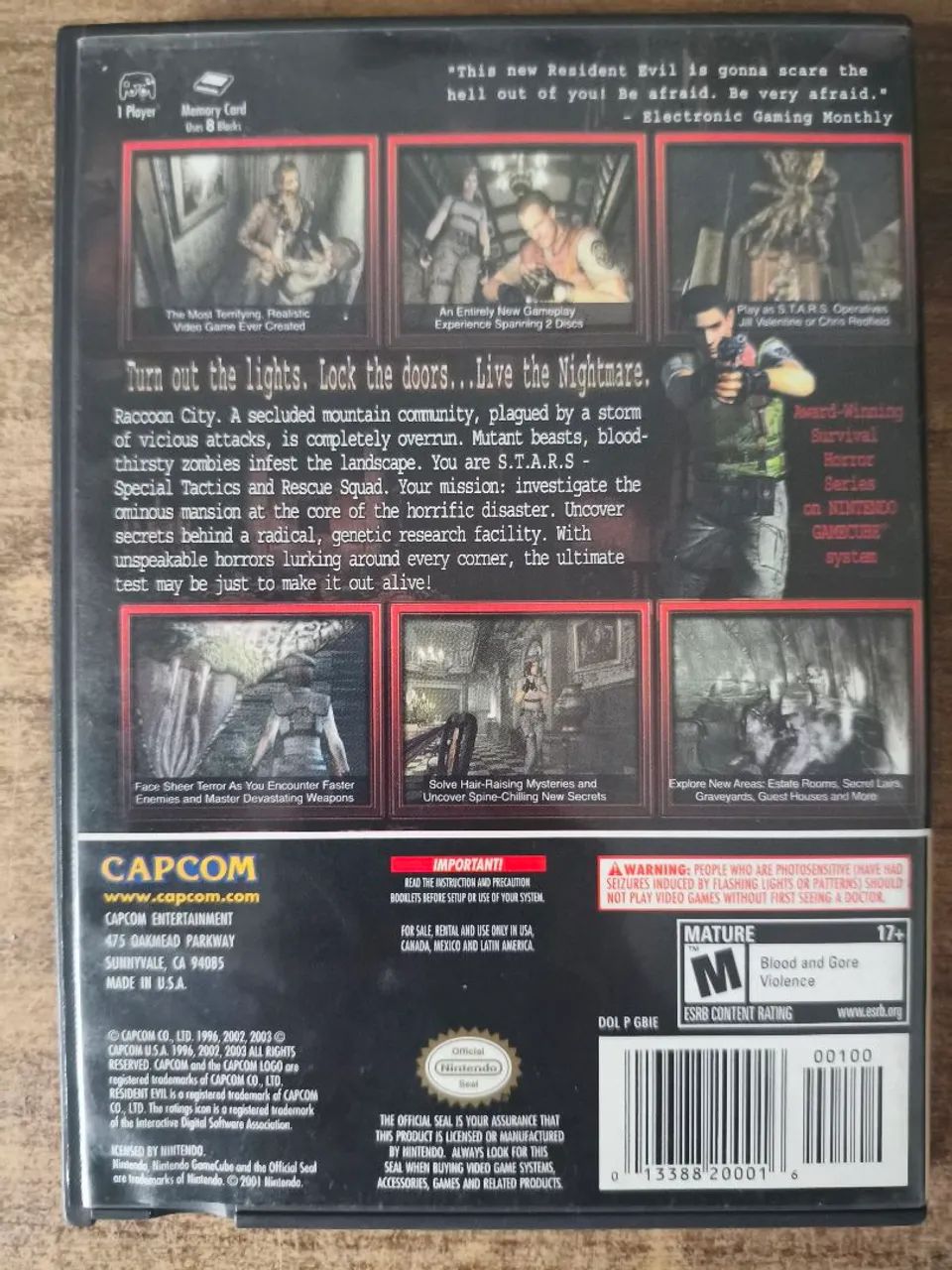 Resident Evil Remake Gamecube - Foto 2