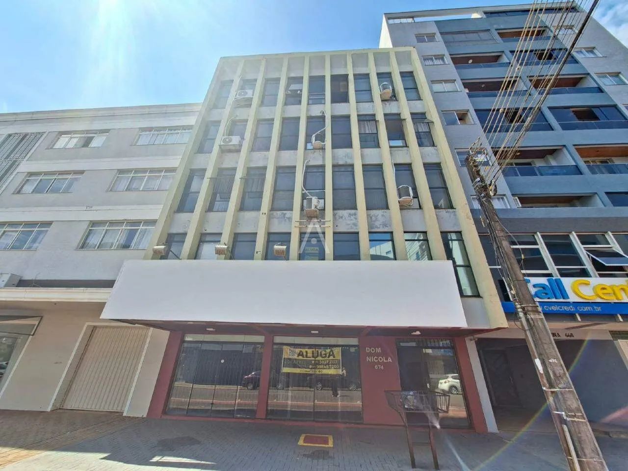 Sala comercial para locação no Centro em Cascavel