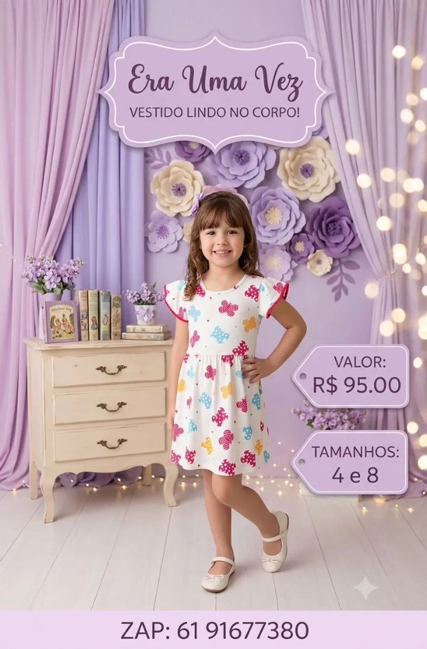 Vestido menina