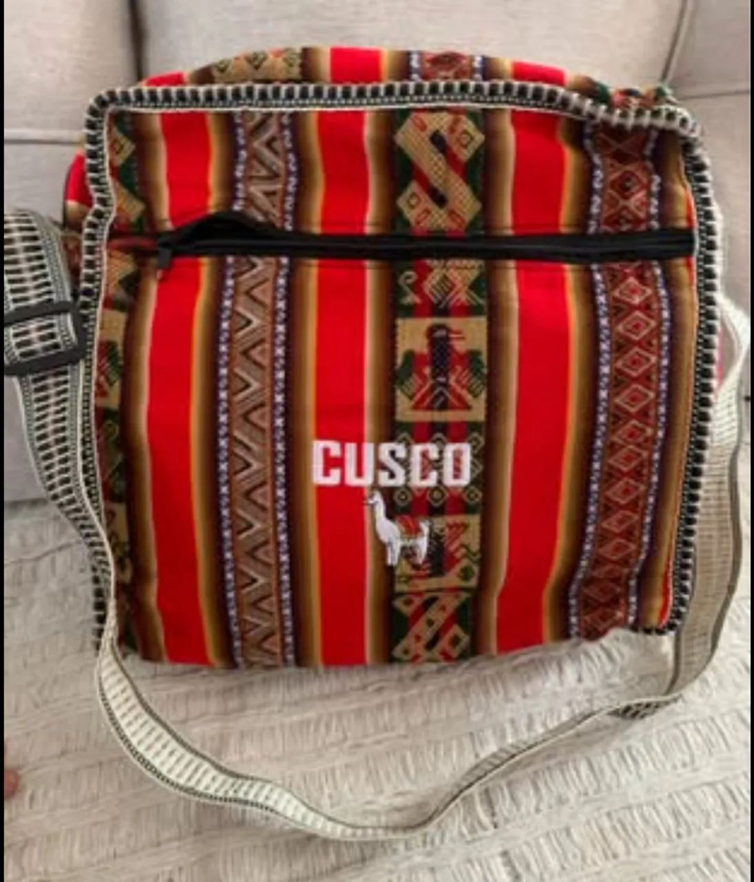 Bolsa Transversal Estilo Peruano/Cusco - Grande