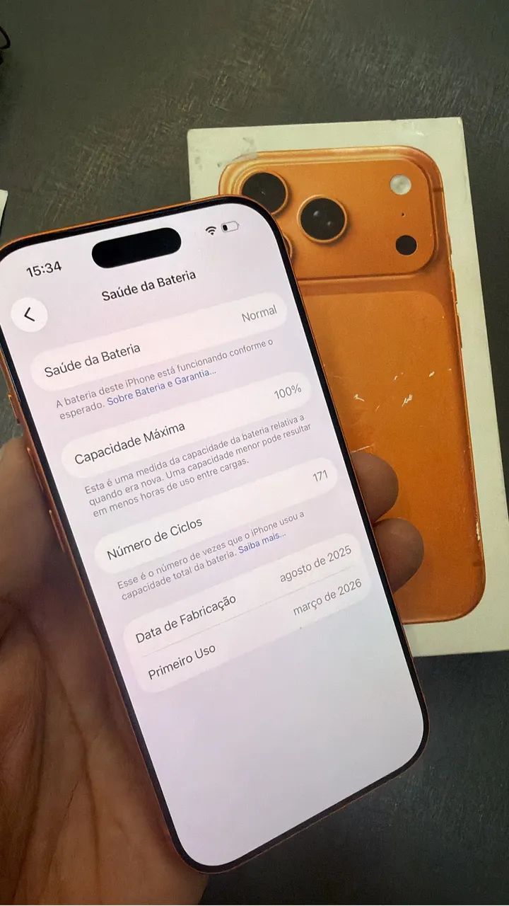 17 Pro 256GB impecável  - Foto 2