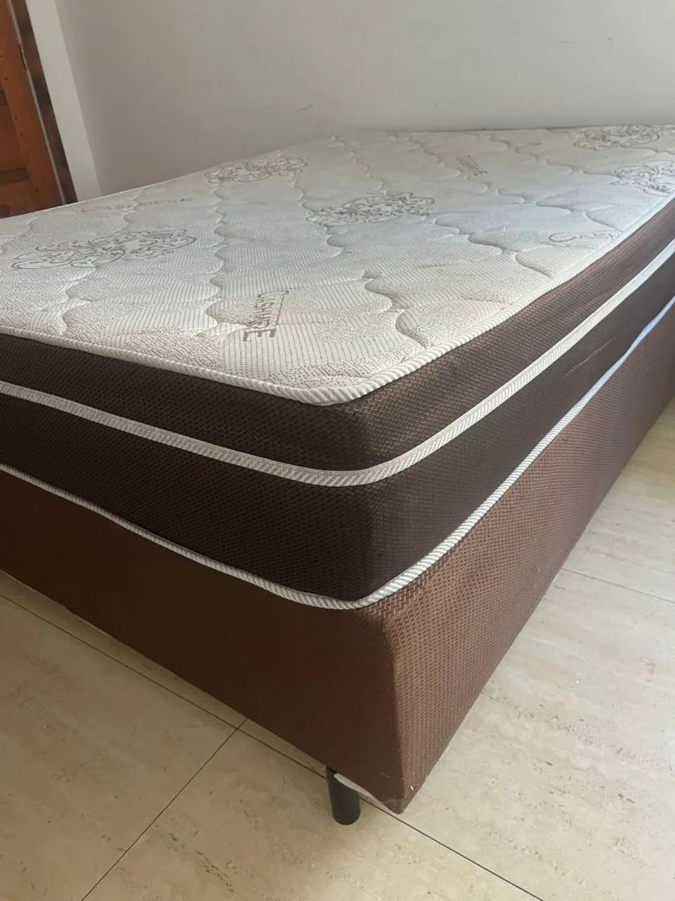 CAMA BOX CASAL MOLAS ENSACADAS _ FAÇO ENTREGA  - Foto 2