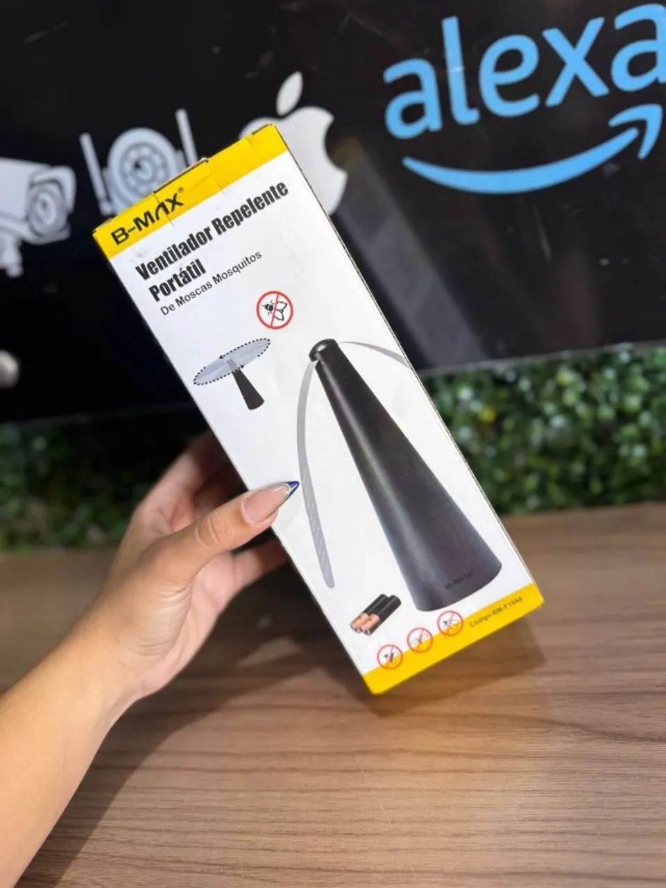 Ventilador Repelente Portátil B-MAX