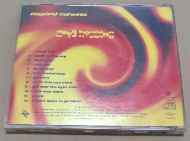 CD - Inspiral Carpets - Hopping - 1994 - Foto 2