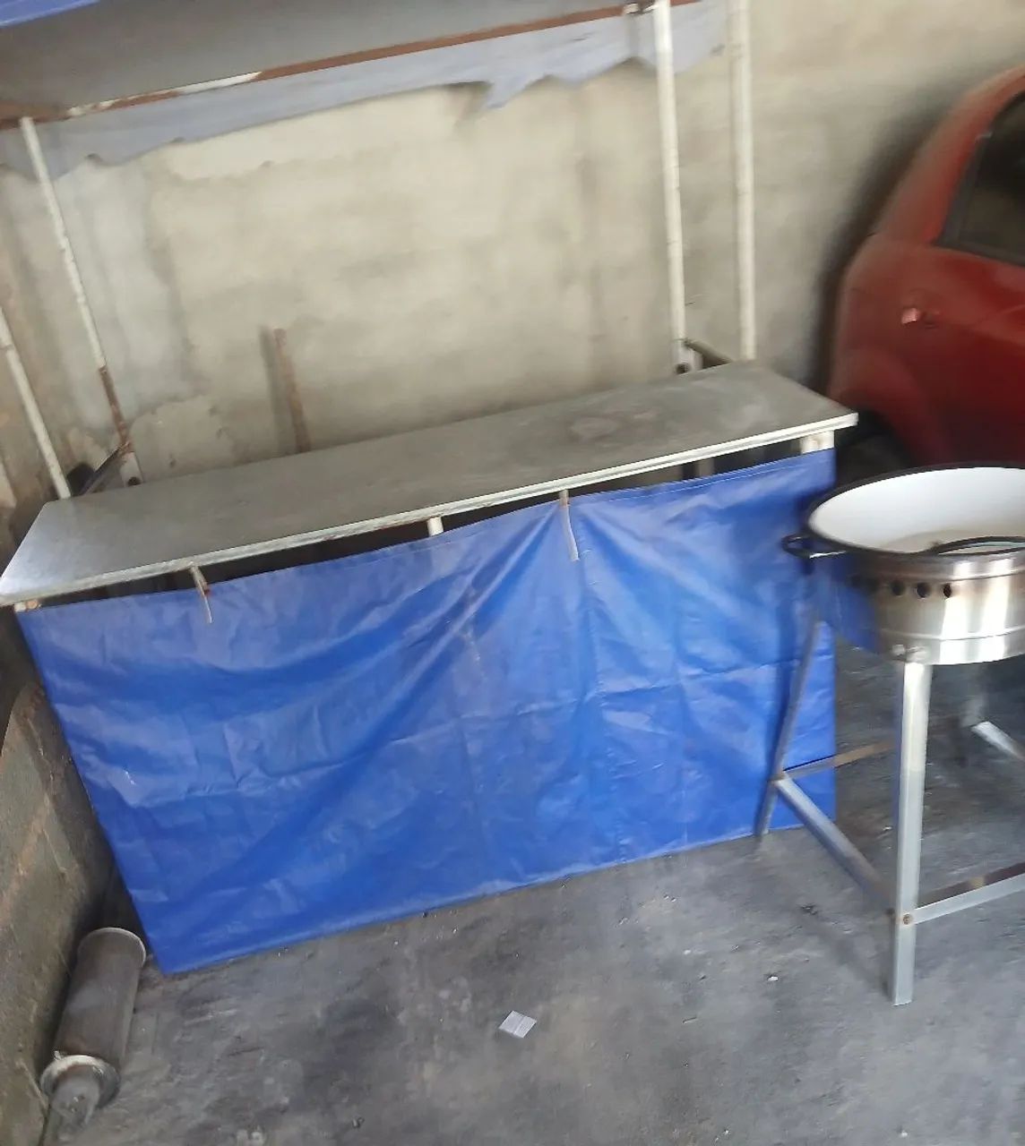 Barraca de pastel completa