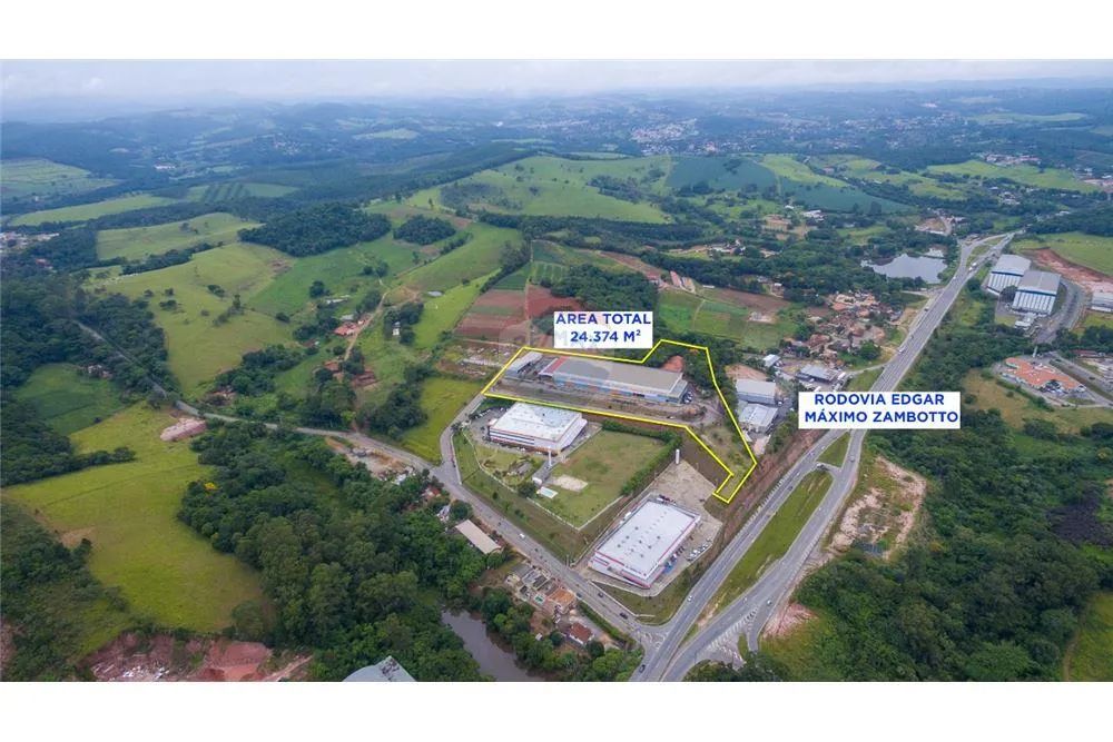 Galpão à venda com 7.083 m² de área construída e 24.000m2 de área total - Já alugado! Para - Foto 2