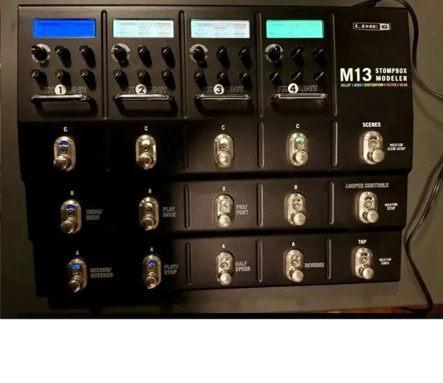 Pedaleira Line 6 M13 Stompbox Multi Efeitos Com Looper - Foto 2