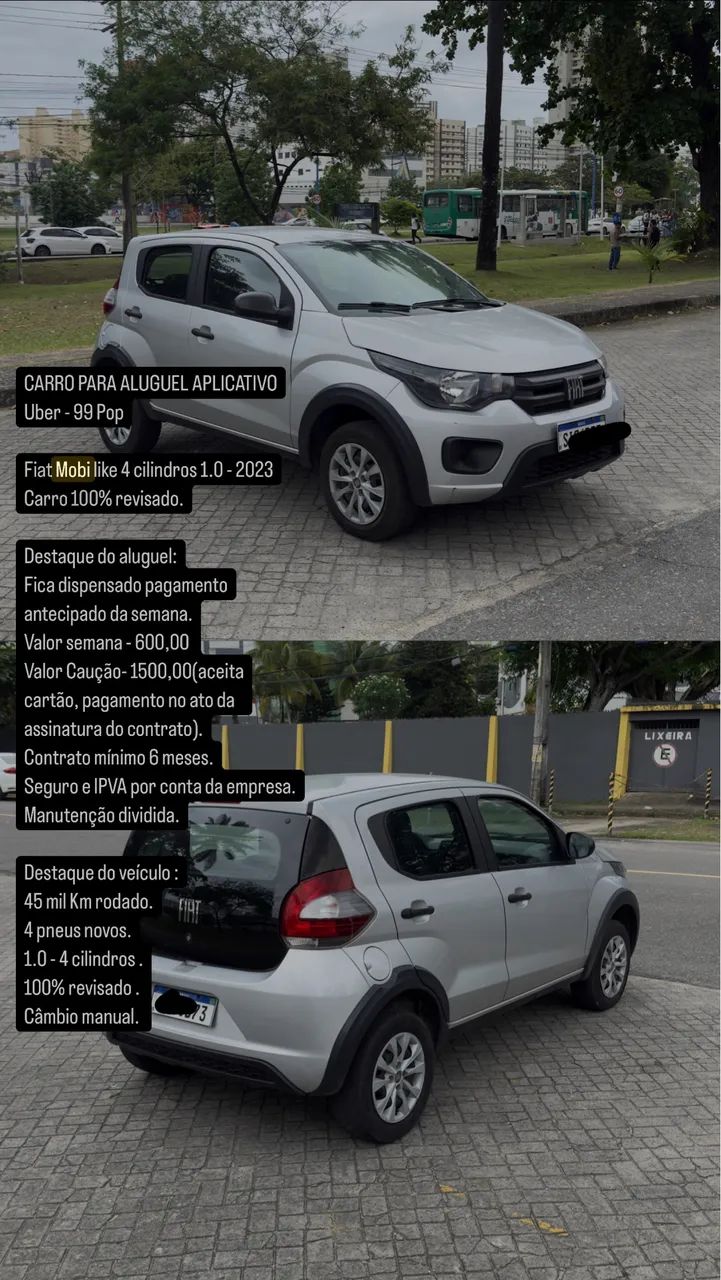 Fiat Mobi MOBI LIKE 1.0 Fire Flex 5p. 2023