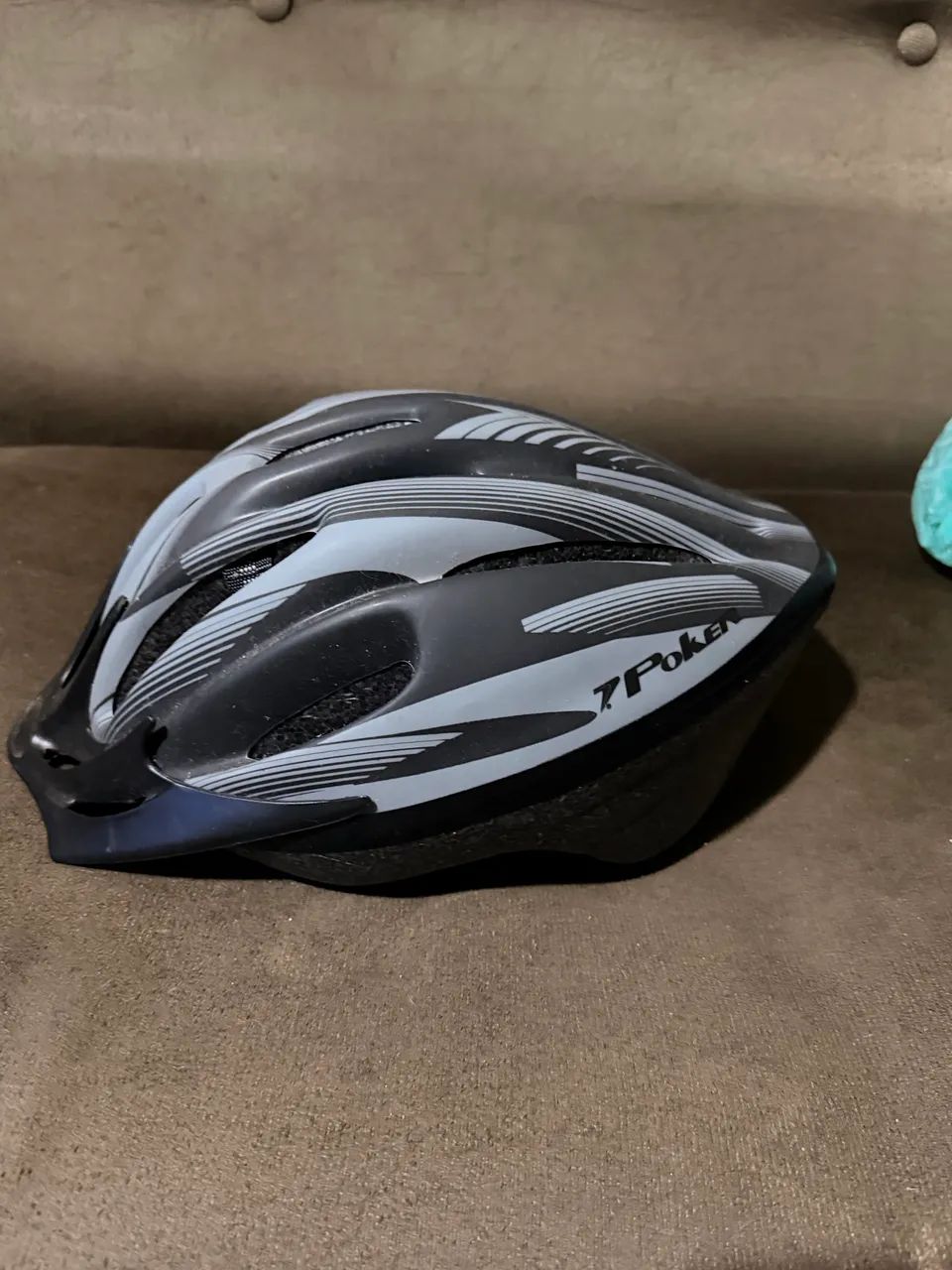 Capacete ciclista com luz  - Foto 2