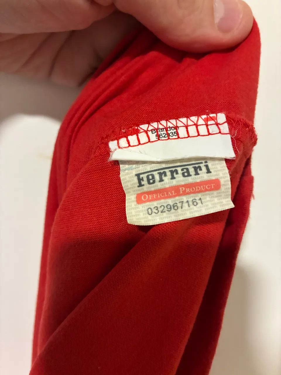 Camiseta Ferrari Vermelha G - Foto 5