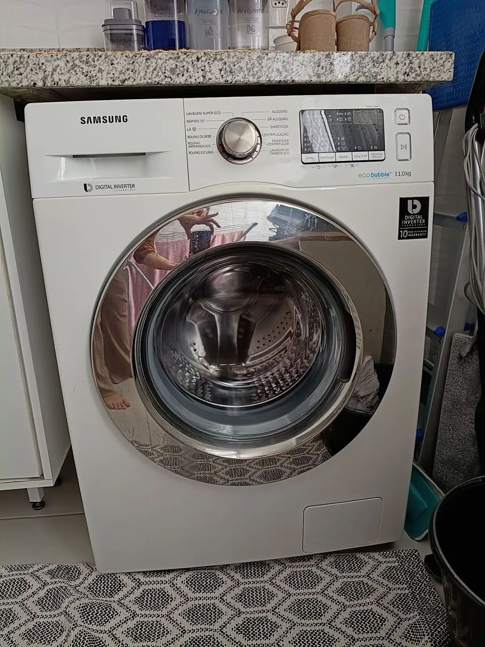 Máquina de Lavar Samsung.