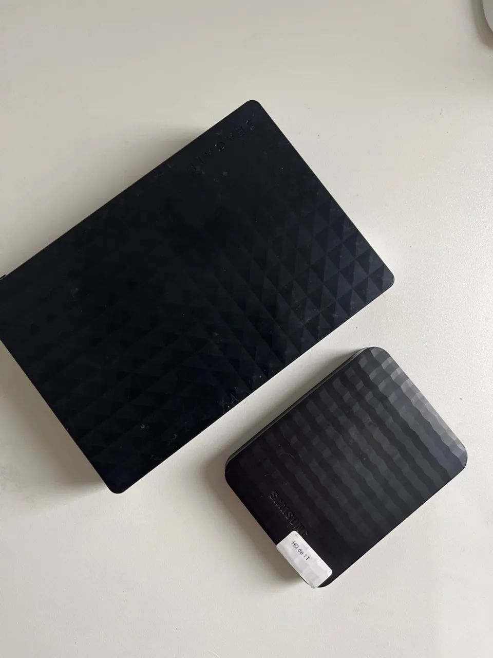 HD externo 3T e 1T