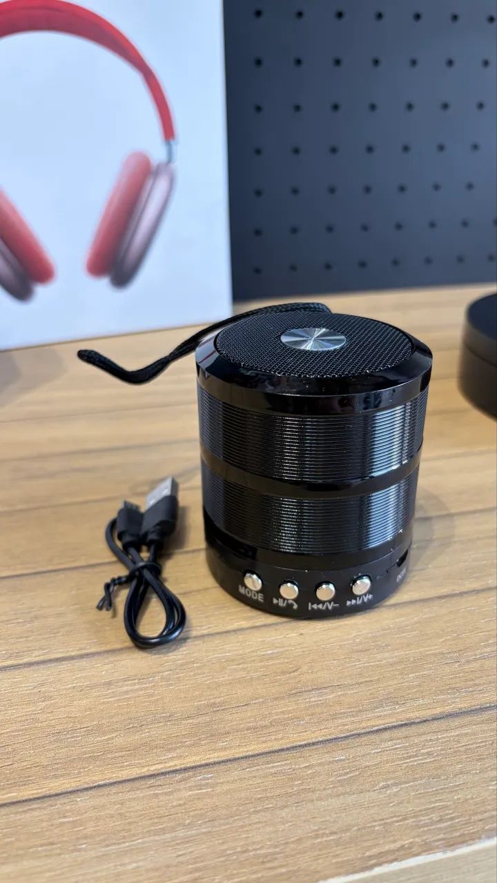 Mini caixinha de som Bluetooth/ Rádio Fm - Foto 2