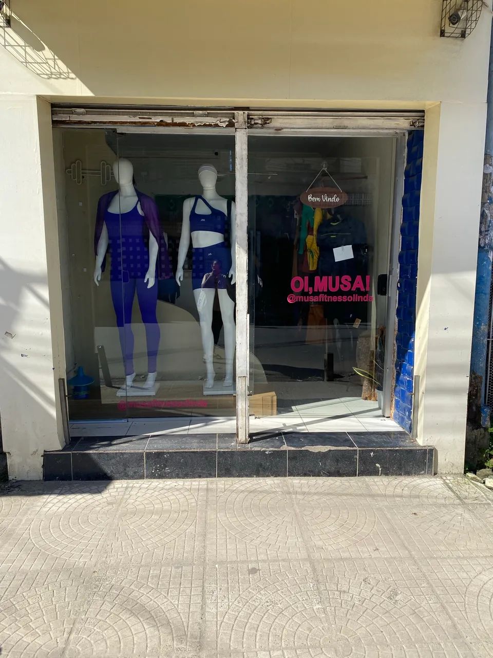 Vendo porta de correr de vidro para loja  - Foto 3
