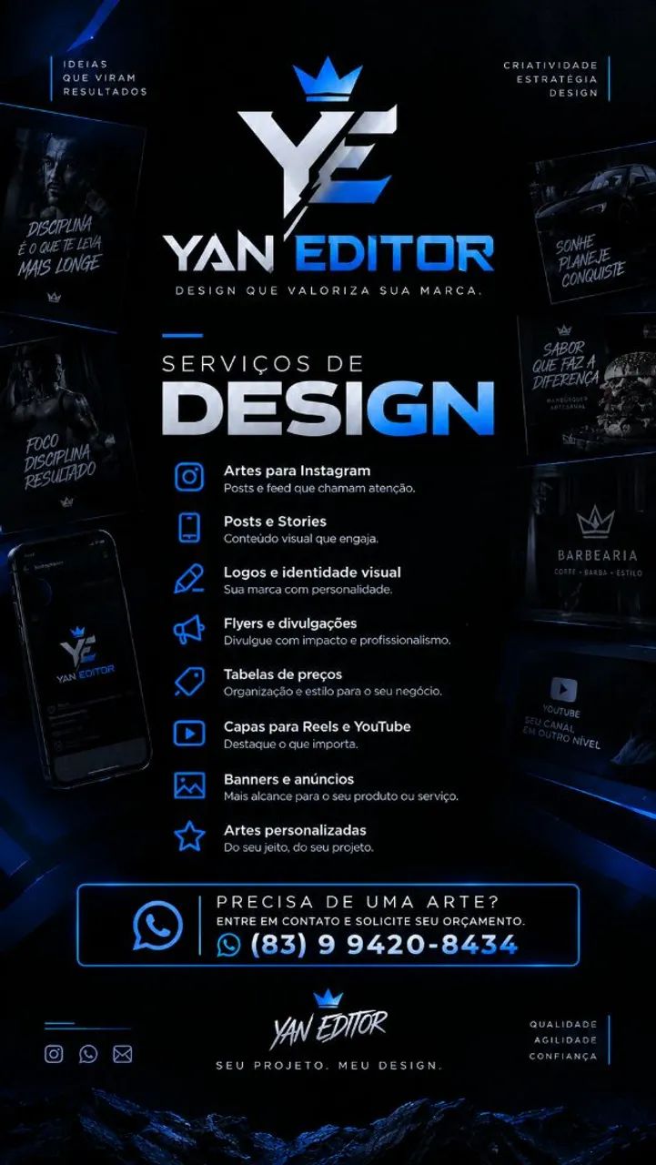 O Designer que você precisa para seu negócio!