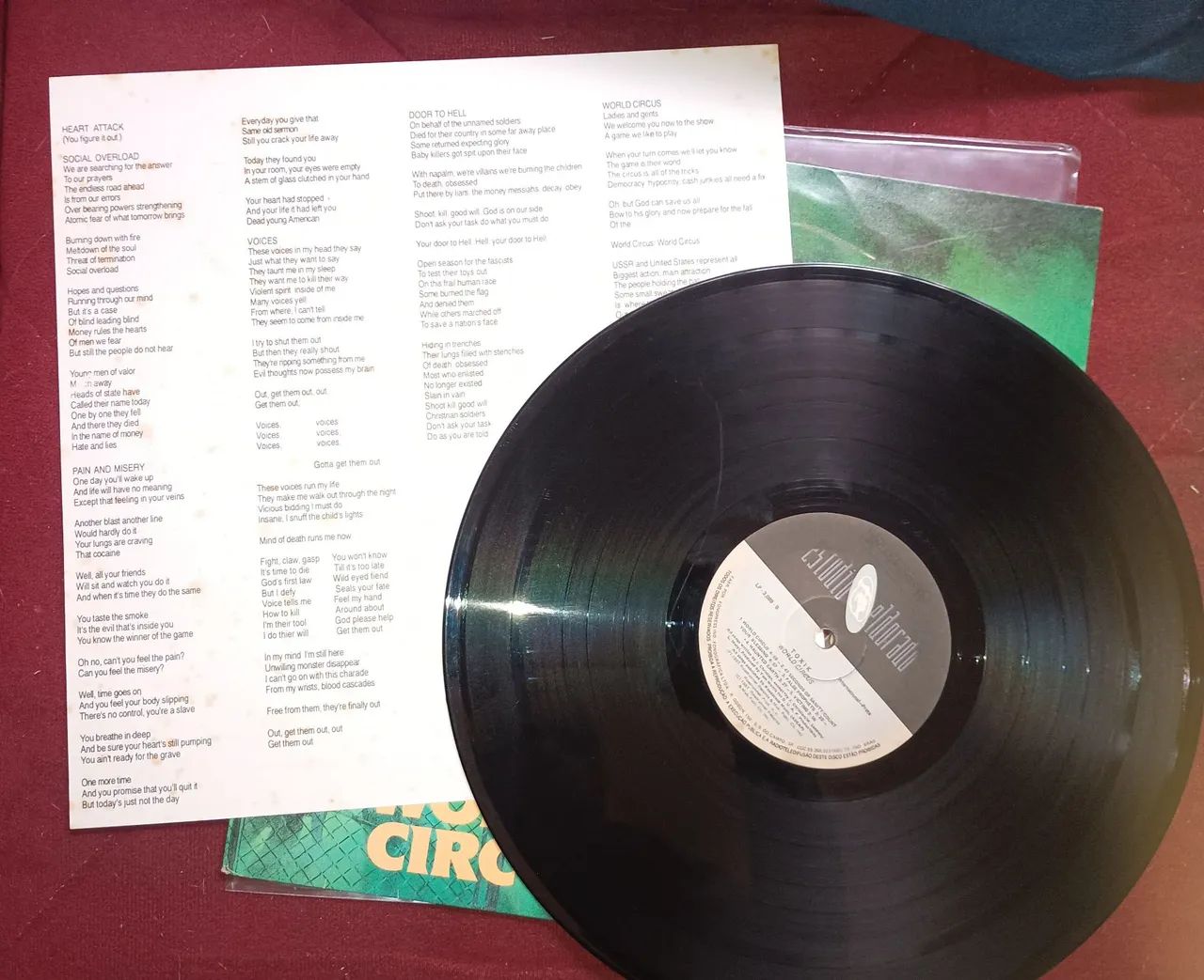 Toxik world circus lp - Foto 3