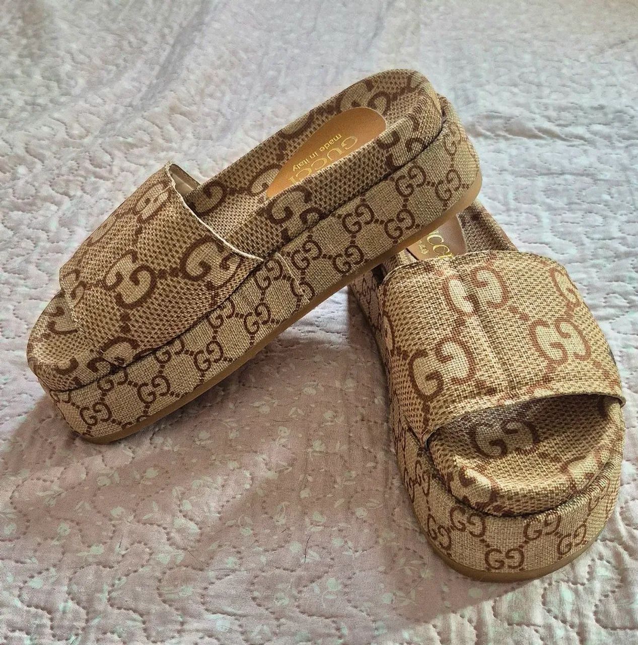 Sandália Gucci Plataforma Original  - Foto 3