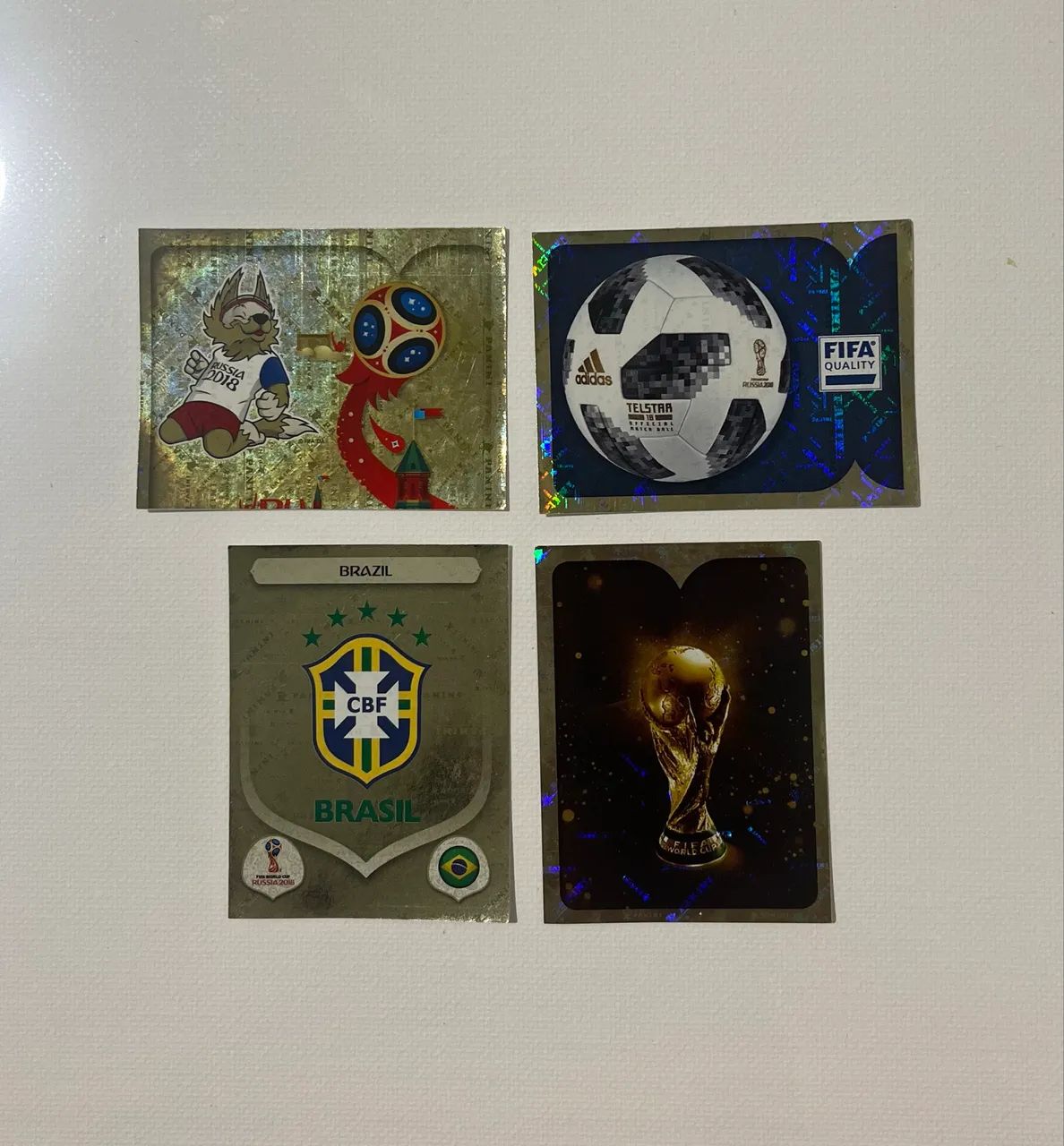 Figurinhas Copa 2018