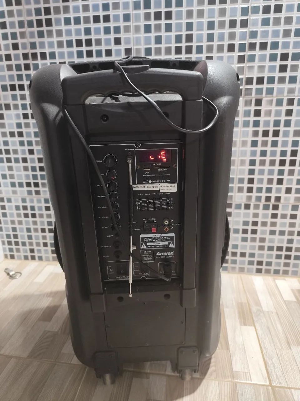 Caixa de som amvox 1100 dezoitão  - Foto 5