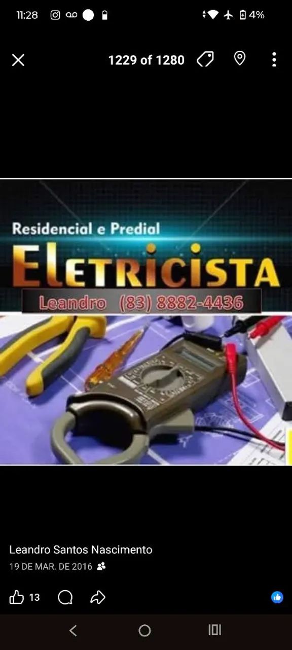 Eletricista de mangabeira 24h - Foto 2