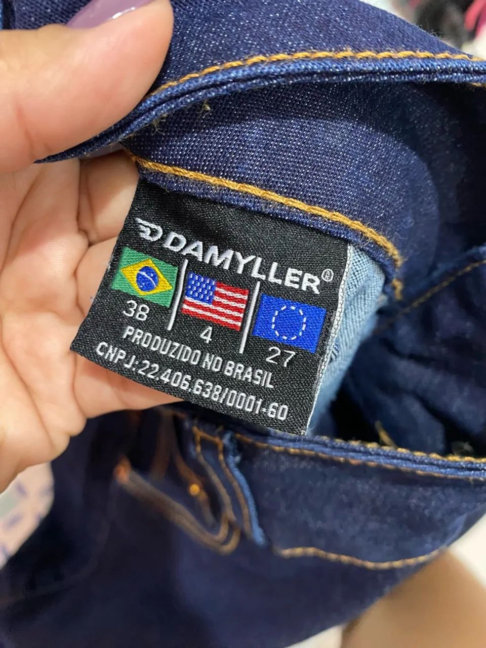 Calça jeans Damyller - Foto 3