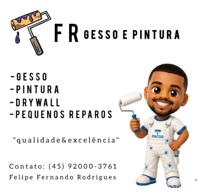 Gesso e pintura - Foto 2