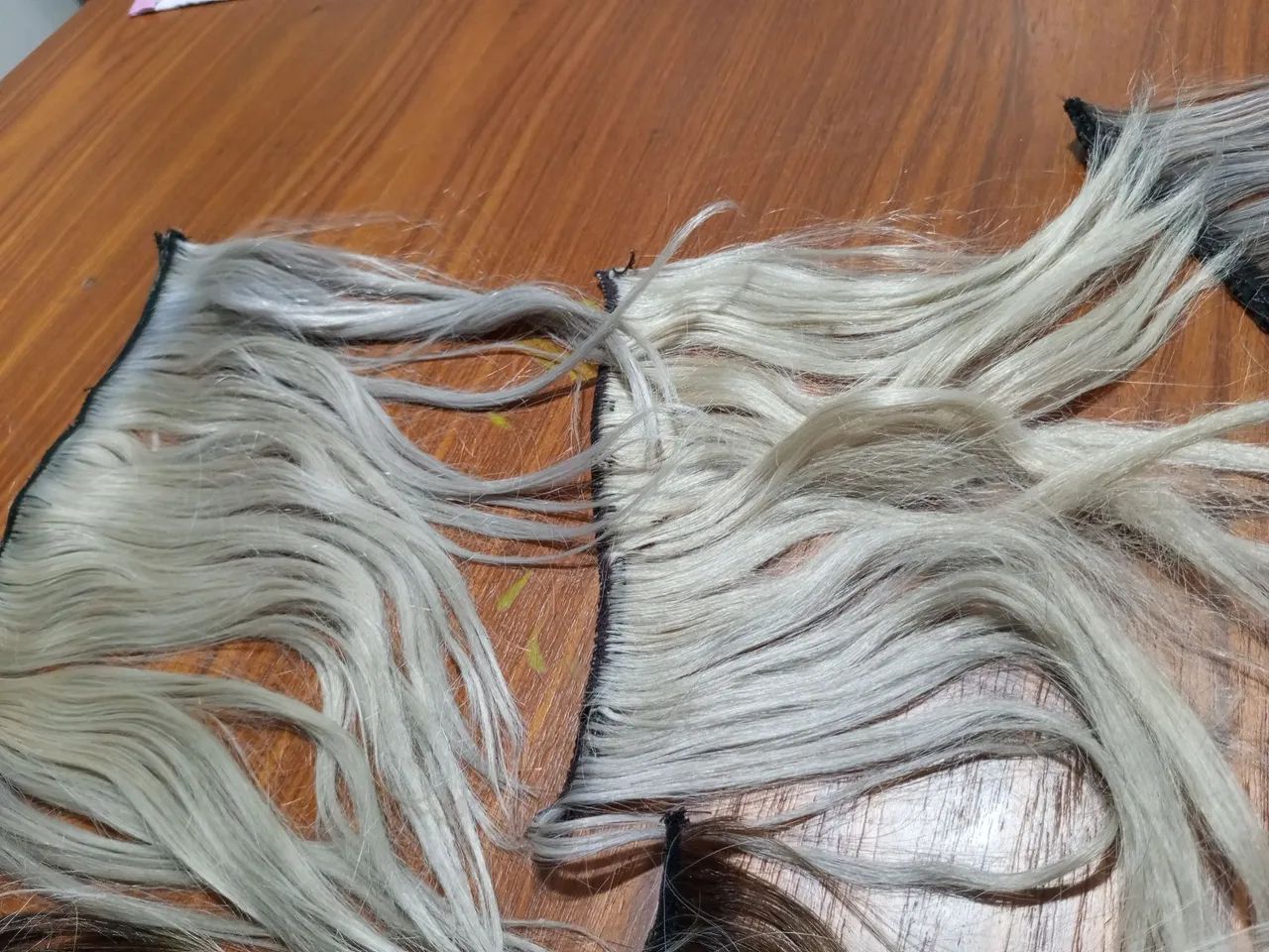 Vendo cabelo loiro telado - Foto 2
