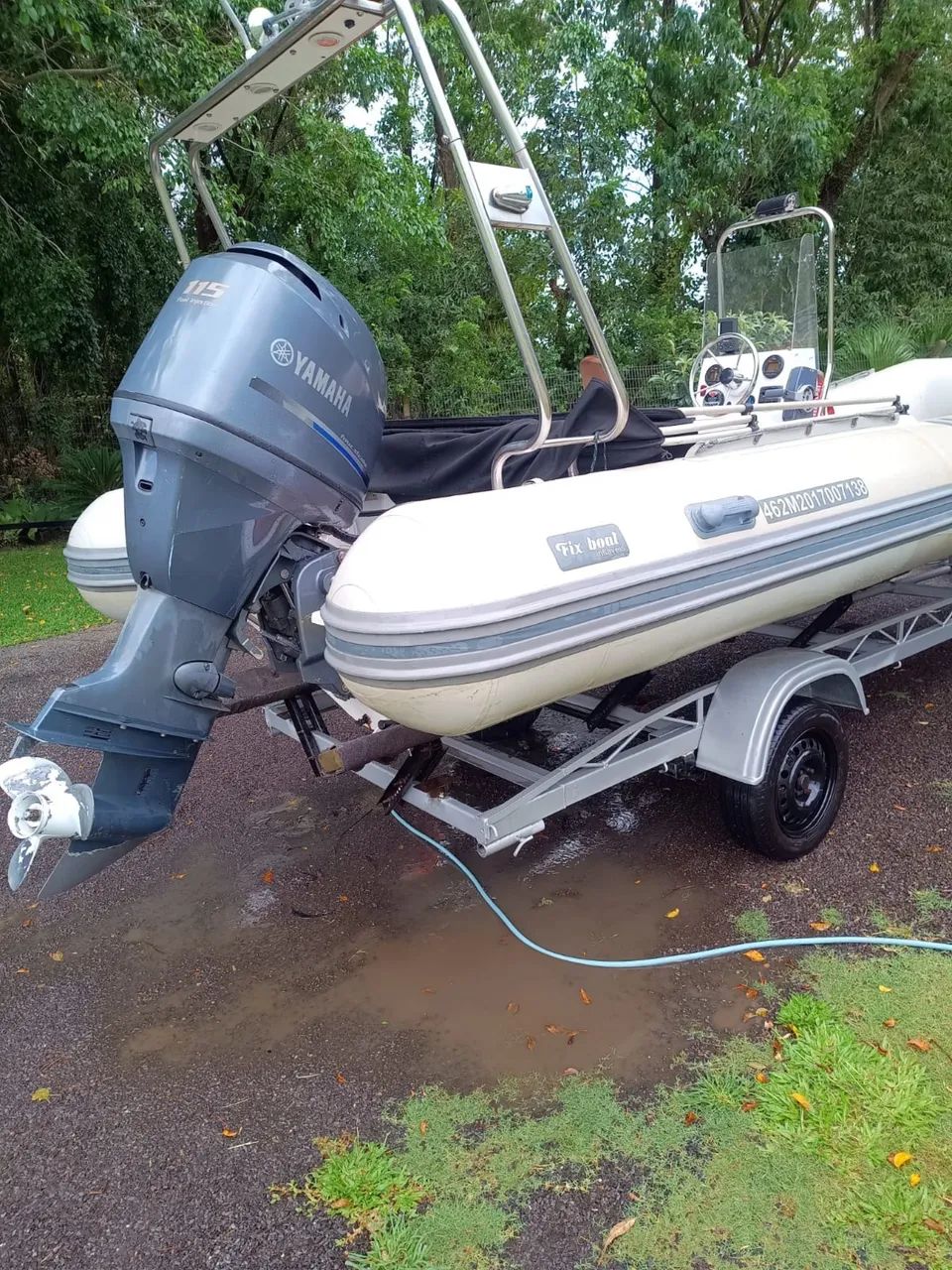 Barco inflável  - Foto 2