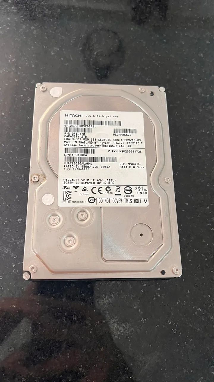 HD 2 tera (usado) 