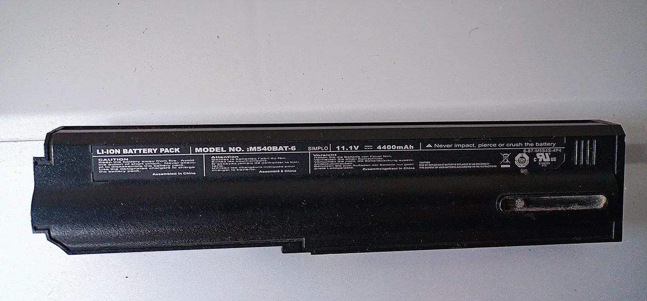 Bateria Original para notebook positivo M540 BAT-6 - Foto 2
