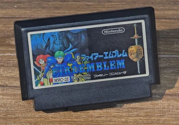 Jogo Fire Emblem Famicom Original