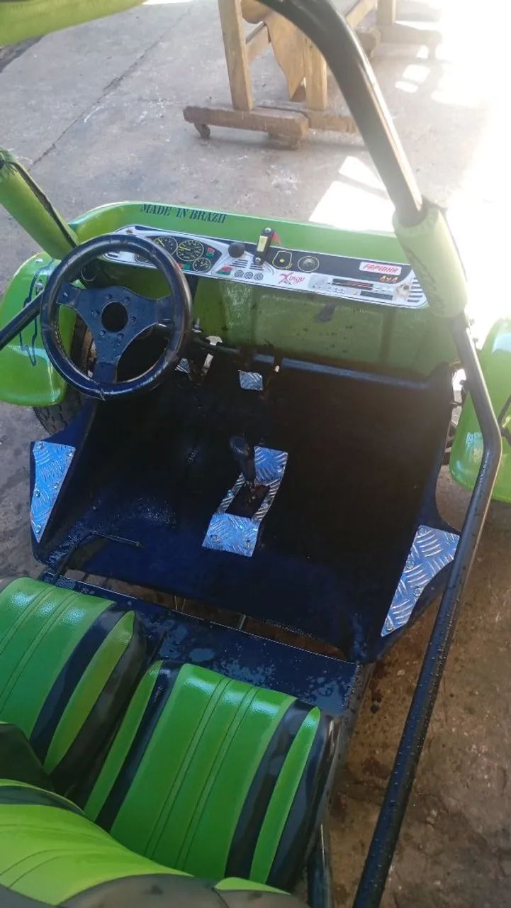 Mini buggy chassi longo partida elétrica - Foto 5