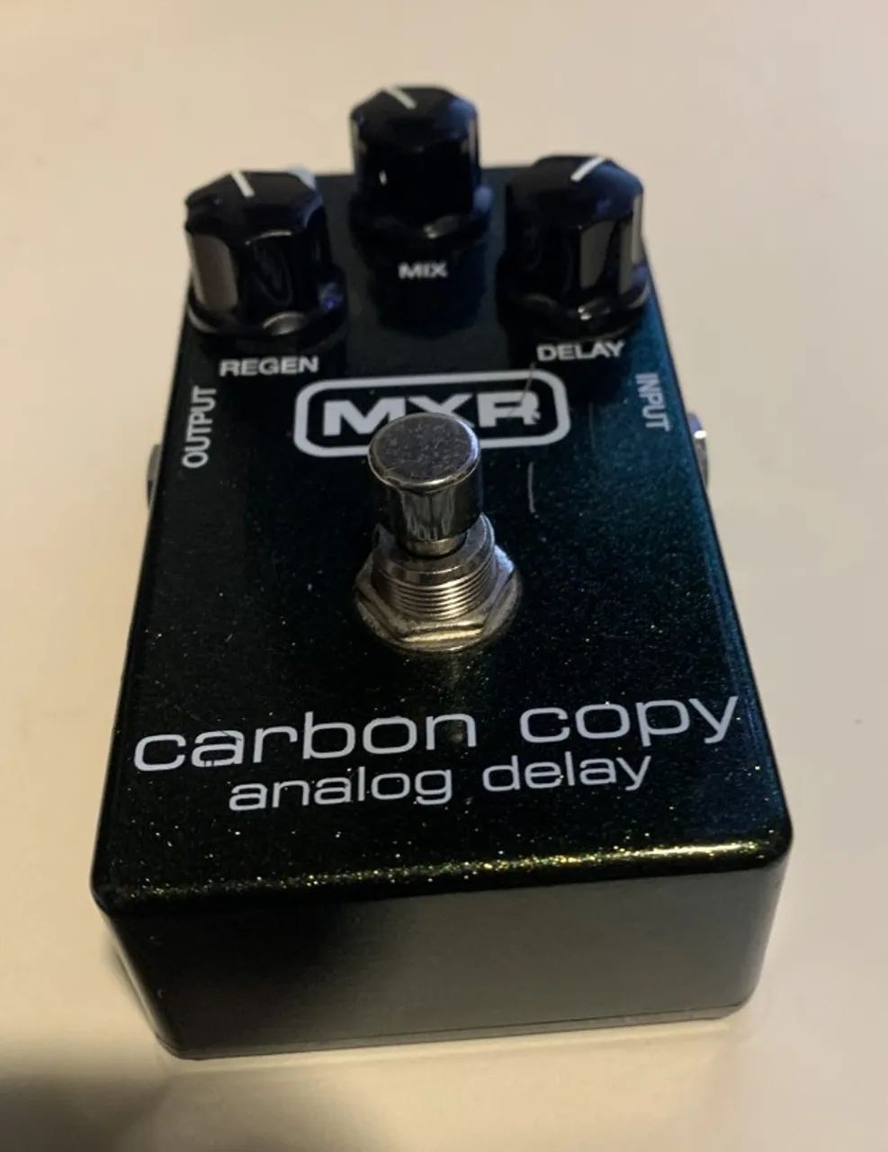 Pedal De Efeito Mxr Carbon Copy Analog Delay M169 Verde Verde