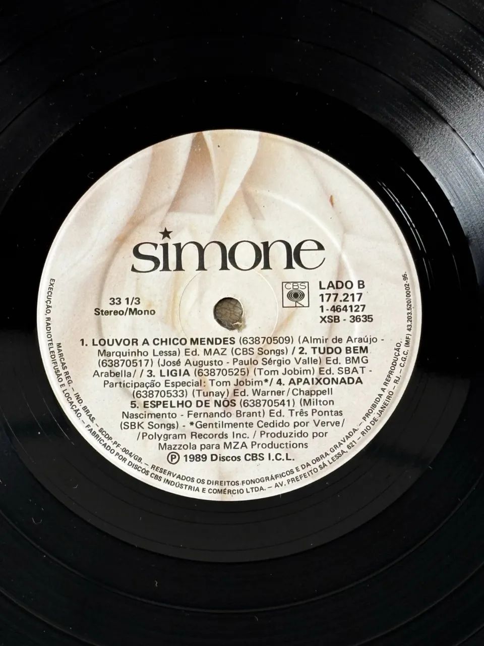 Disco de Vinil LP Simone - Uma Nova Mulher 1989 - Foto 6