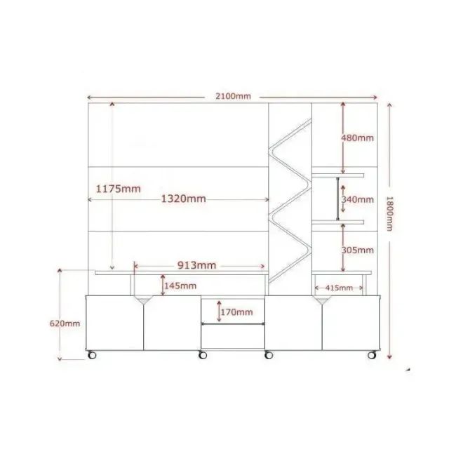Painel para TV até 55 Polegadas - Foto 2