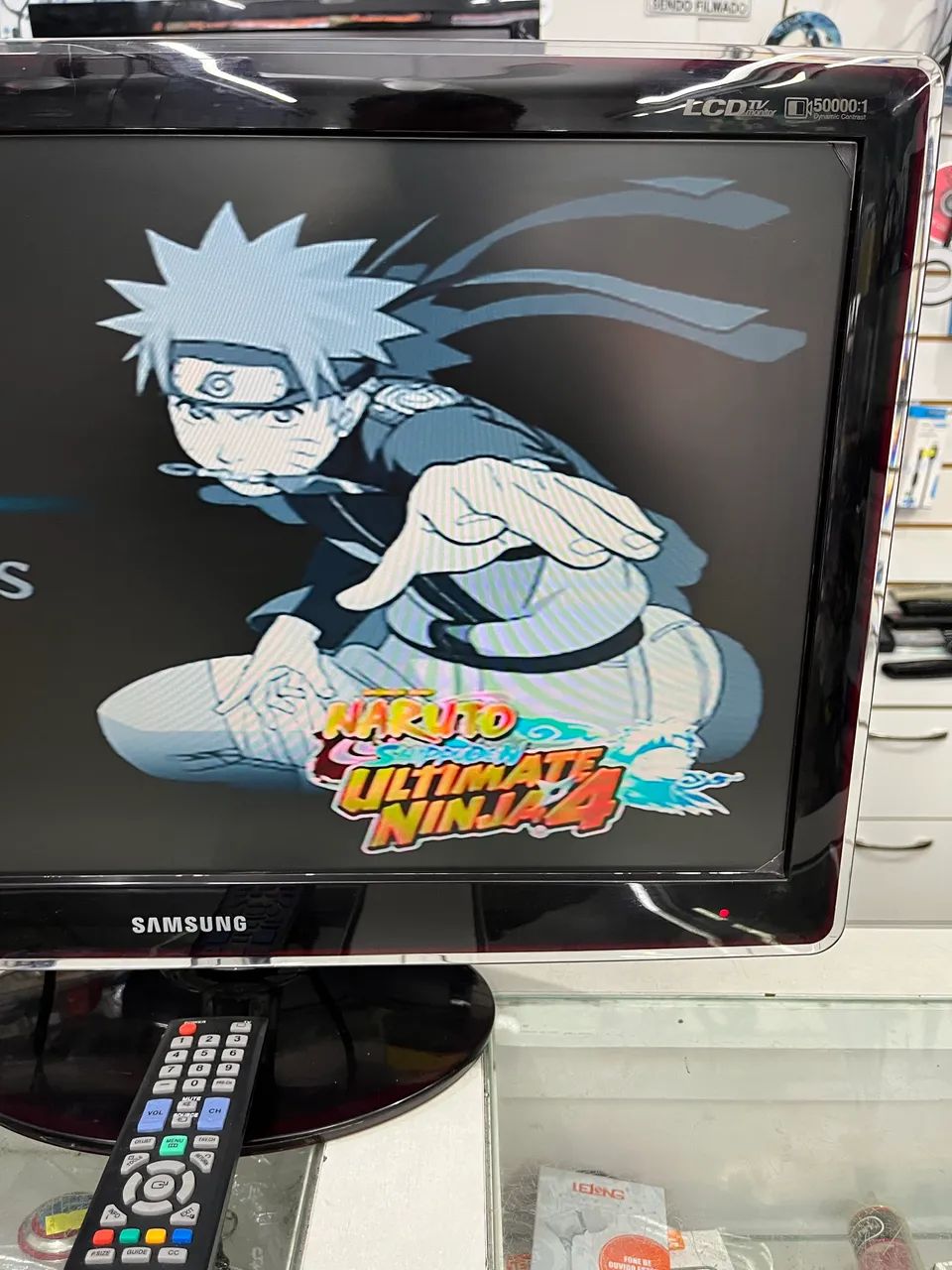 Tv lcd Samsung p2470hb com vídeo componente retro gamer - Foto 2