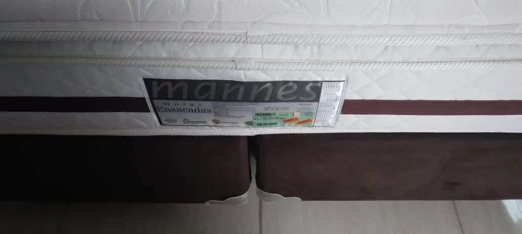 Cama Box Casal Mannes - Semi Nova - Foto 2