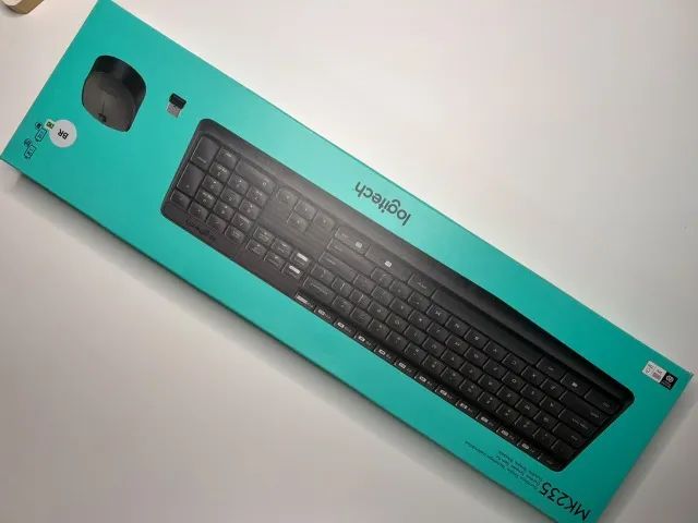 KIT MOUSE + TECLADO LONGITECH MK235  - Foto 3