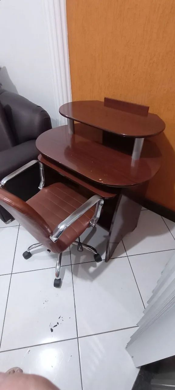 Rack com cadeira para computador e outros  - Foto 3
