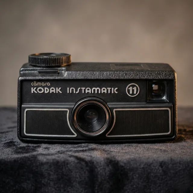 Câmera Antiga Kodak Instamatic 11 "Tira Teima" - Na Caixa - Impecável