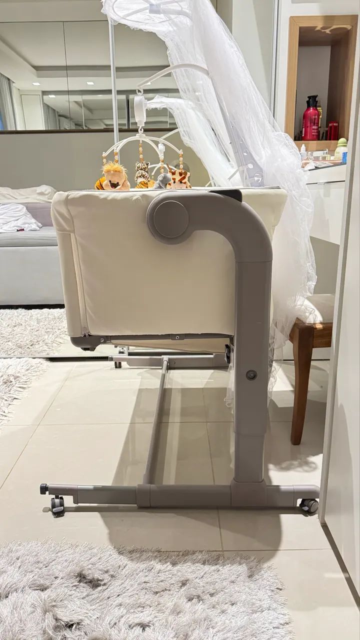 Berço Moisés,custou 2.500 vendo por 1.000 marca Chicco SEMINOVO - Foto 3