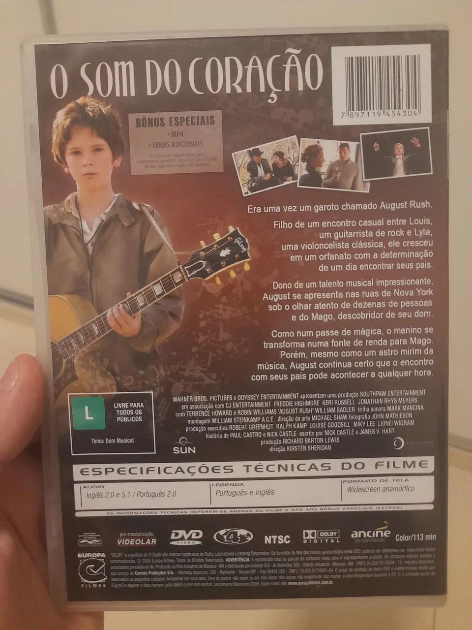 O som do coração filme original [USADO] - Foto 2
