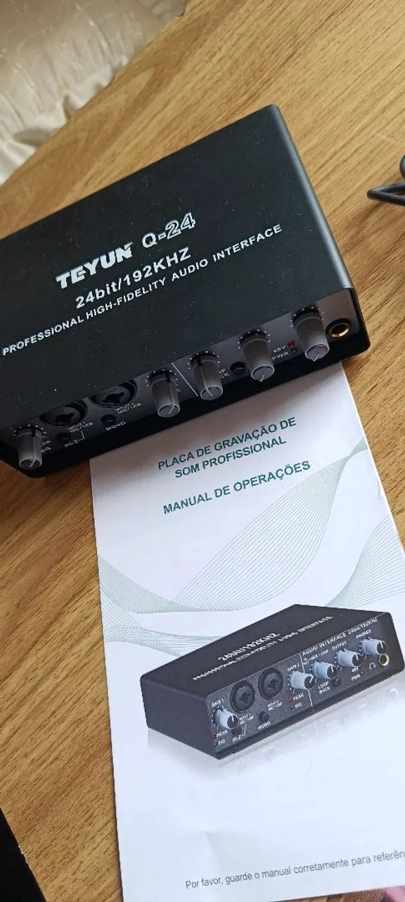 Interface de Áudio Teyun Q-24 - Foto 5
