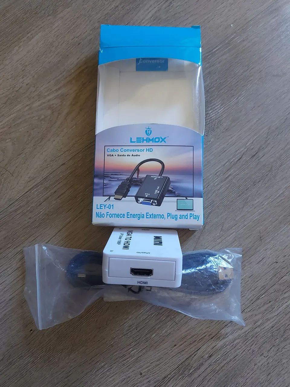 Conversor de Vídeo Lehmox VGA para HDMI - Foto 4