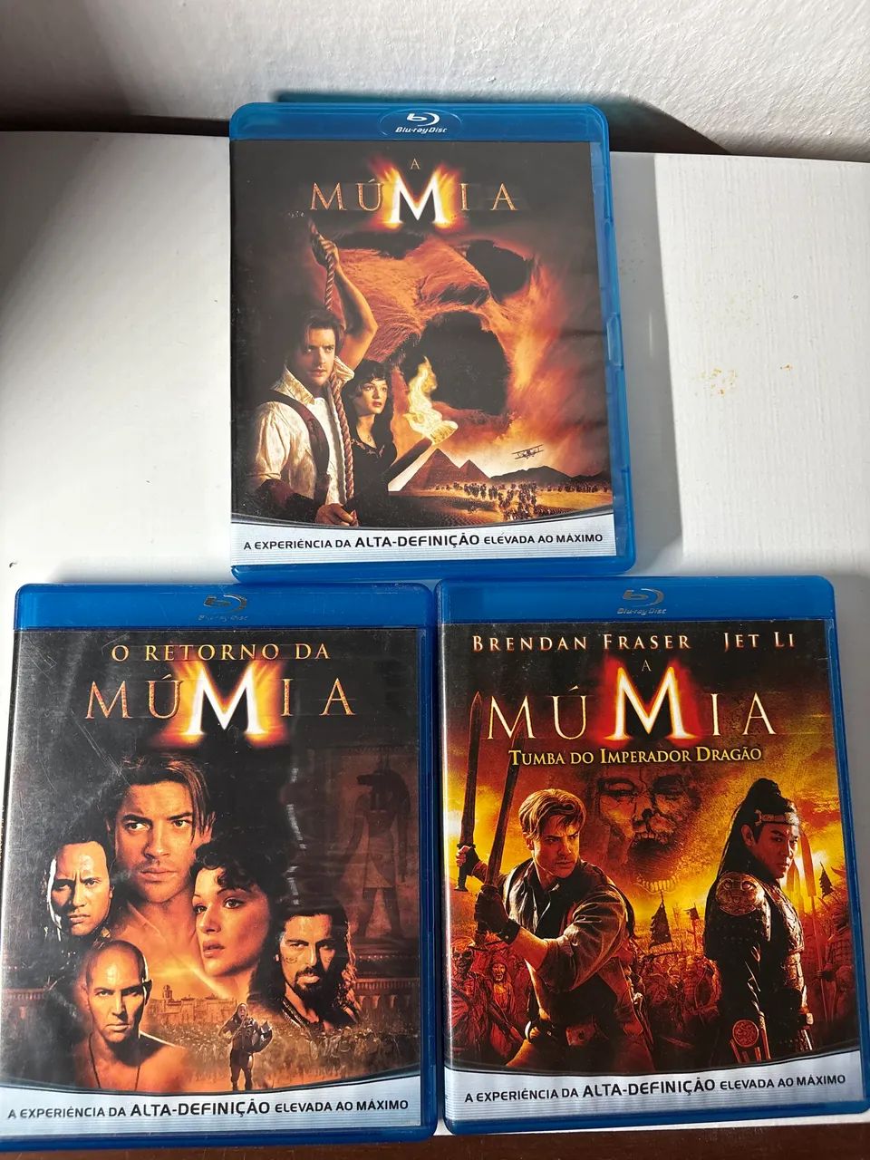 Bluray - A Múmia 1, 2 e 3