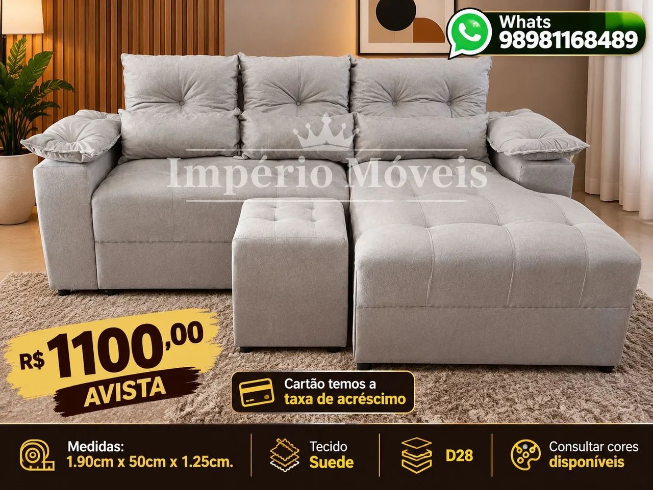 Sofá pronta entrega  - Foto 4