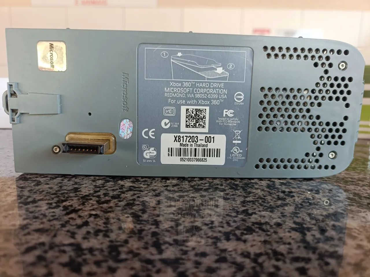 60 GB Original Hard Drive Memory XBOX 360 Microsoft  - Foto 2