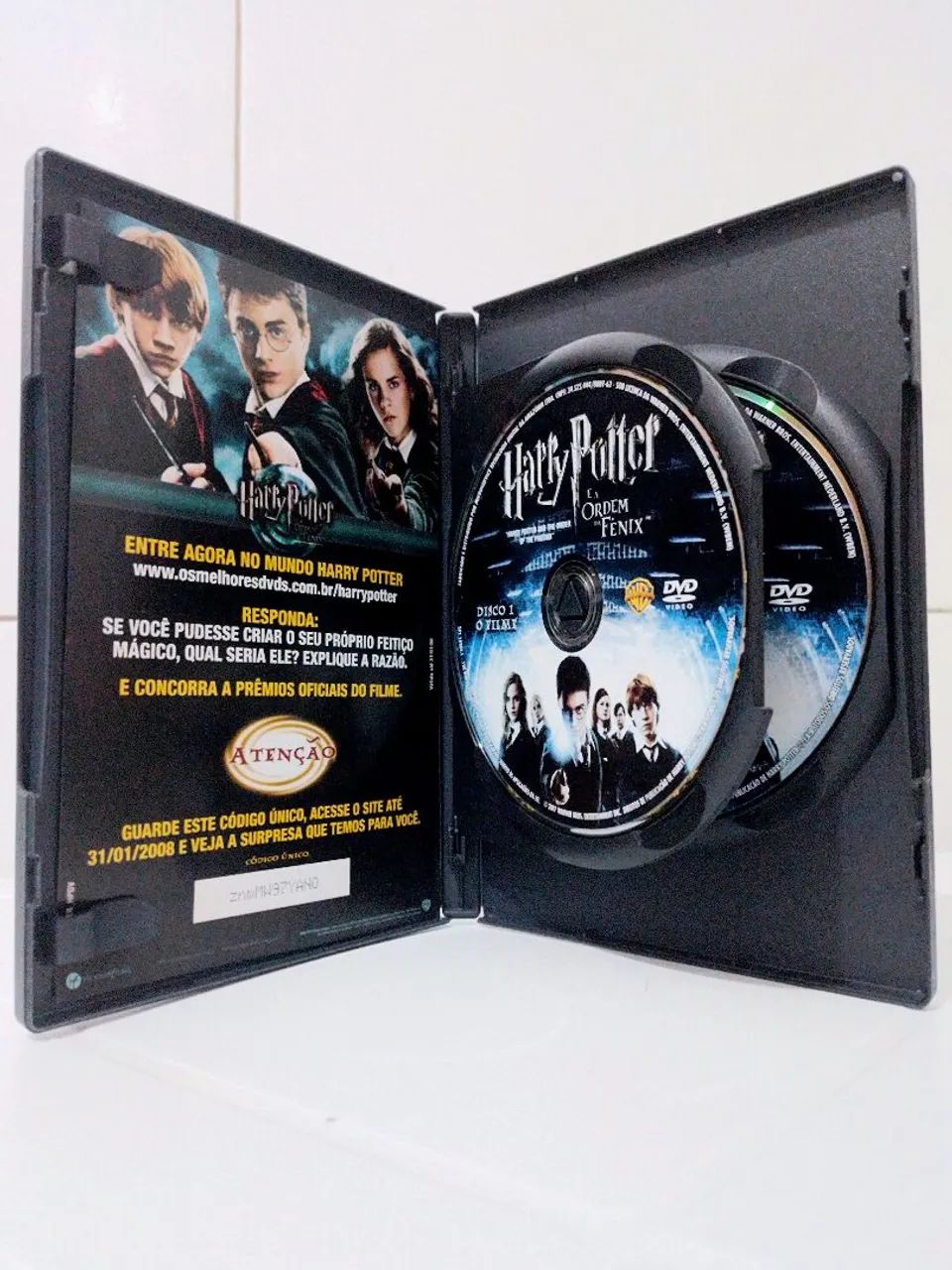 Harry Potter e a Ordem da Fênix - DVD Duplo (Edição Especial / Com
