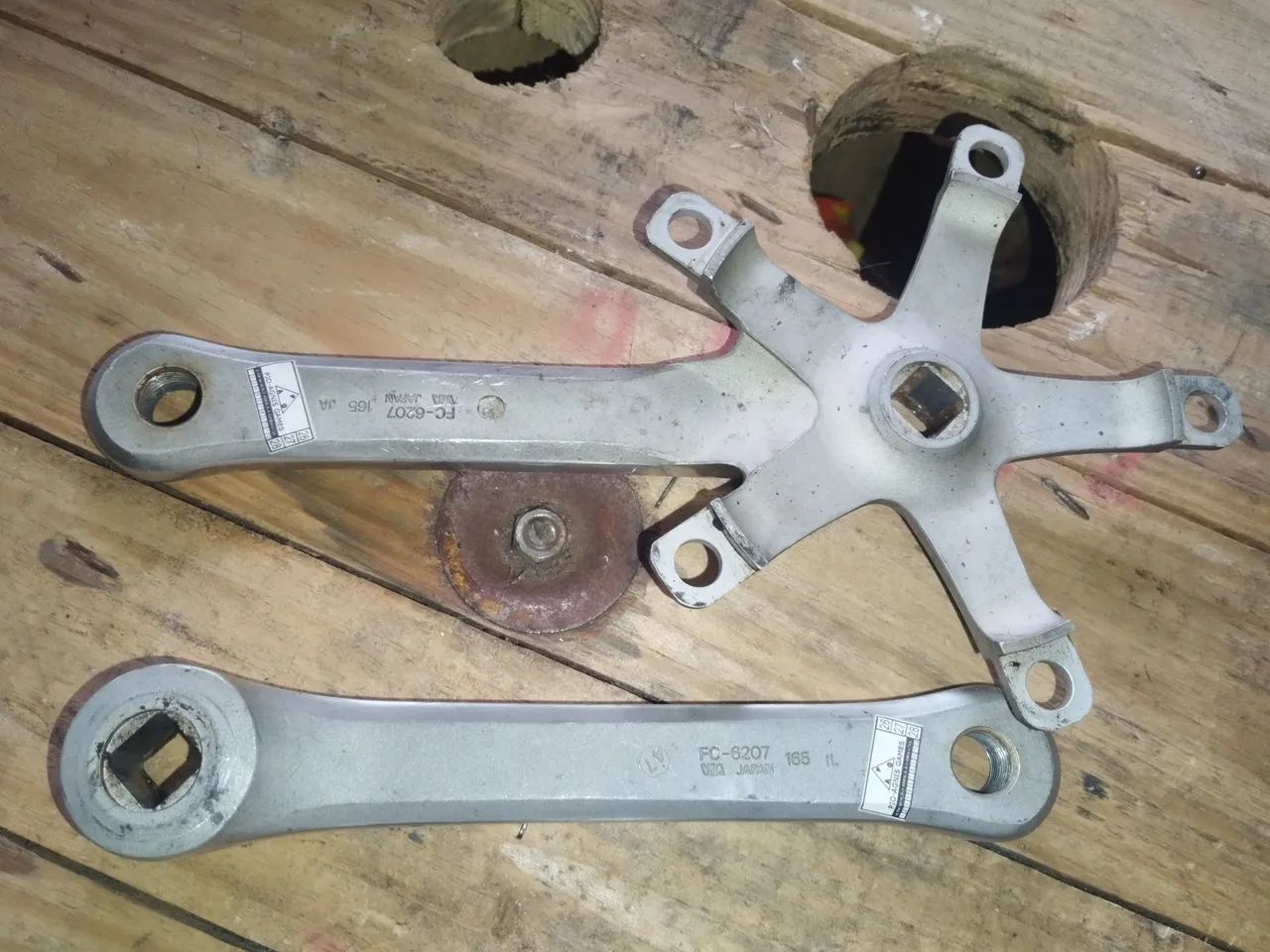 PEDIVELA SHIMANO 600  - Foto 4
