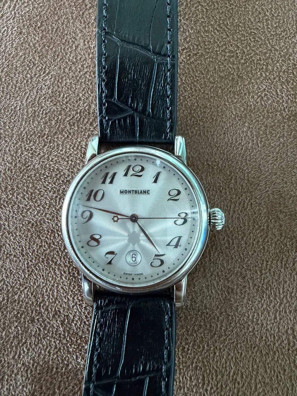 RELÓGIO MONTBLANC MEISTERSTÜCK ORIGINAL SWISS MADE #7072 - Foto 2